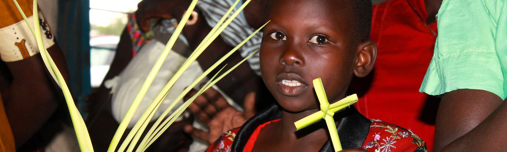 Palm Sunday at St. Luke's Episcopal Church in Munuki, South Sudan