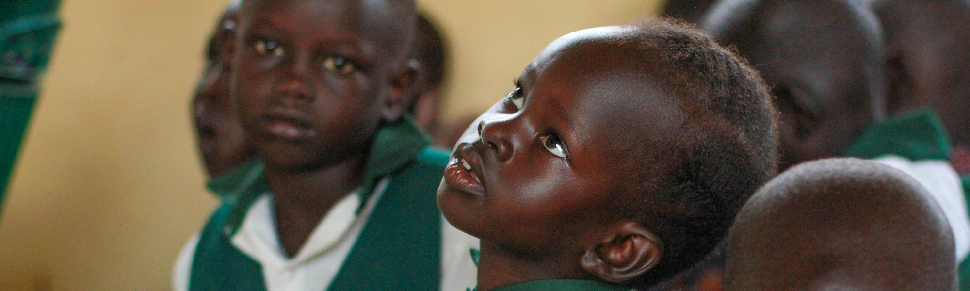 Children at the Good Shepherd Academy, Juba, South Sudan