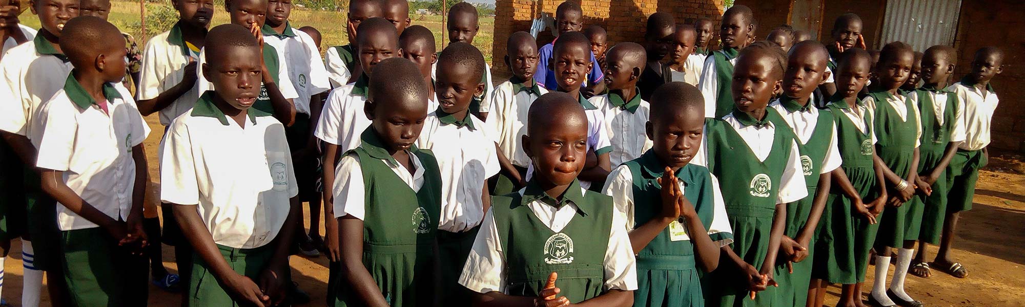 Children at the Good Shepherd Academy, Juba, South Sudan