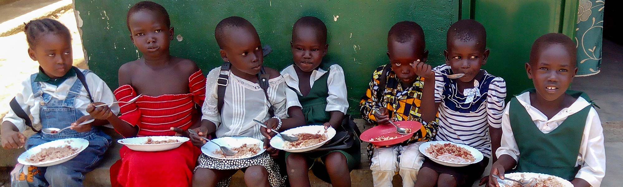 Children at the Good Shepherd Academy, Juba, South Sudan